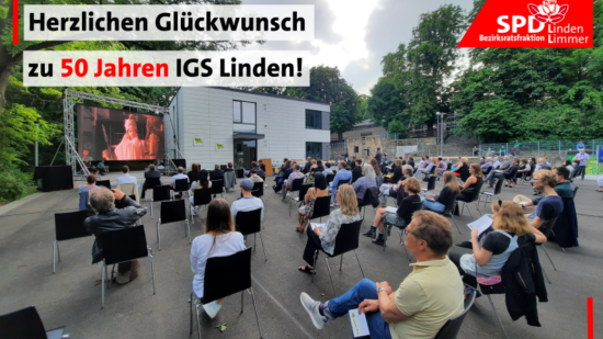 Herzlichen Glückwunsch zu 50 Jahren IGS Linden!